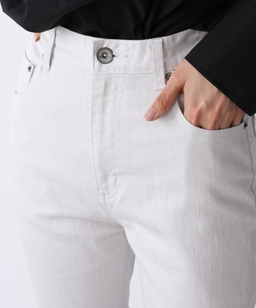 JEANASIS（ジーナシス）の「リサイクルコーヒーストレッチフレアデニム/948041（デニムパンツ・レディース・ブルー/ライトグレー/ブラック/スミクロ/ベージュ・SMALL/MEDIUM）」の6枚目の写真