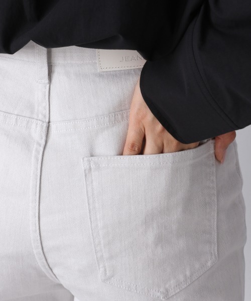 JEANASIS（ジーナシス）の「リサイクルコーヒーストレッチフレアデニム/948041（デニムパンツ・レディース・ブルー/ライトグレー/ブラック/スミクロ/ベージュ・SMALL/MEDIUM）」の15枚目の写真