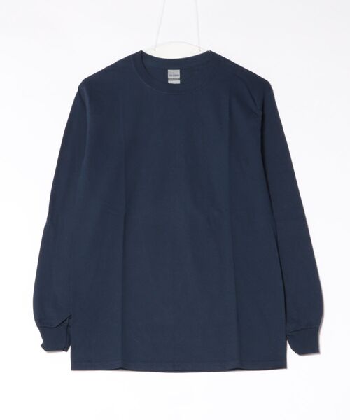 GILDAN(ギルダン)の「GILDAN 6.0oz ギルダン ウルトラコットン ドロップショルダー ビッグシルエット 無地 ロンT(Tシャツ/カットソー・レディース・ホワイト/ブラック/ベージュ/ネイビー/グレー/ライム/オレンジ/インディゴブルー/グリーン/チャコールグレー/アッシュグレー・MEDIUM/LARGE/SMALL/X-LARGE)」の9枚目の写真