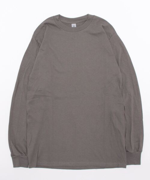 GILDAN(ギルダン)の「GILDAN 6.0oz ギルダン ウルトラコットン ドロップショルダー ビッグシルエット 無地 ロンT(Tシャツ/カットソー・レディース・ホワイト/ブラック/ベージュ/ネイビー/グレー/ライム/オレンジ/インディゴブルー/グリーン/チャコールグレー/アッシュグレー・MEDIUM/LARGE/SMALL/X-LARGE)」の3枚目の写真