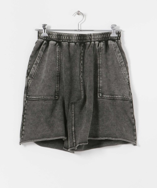 SENSE OF PLACE by URBAN RESEARCH(センスオブプレイスバイアーバンリサーチ)の「ケミカルカットオフショートパンツ(その他パンツ・メンズ・アイボリー/ブラック・MEDIUM/LARGE)」の8枚目の写真