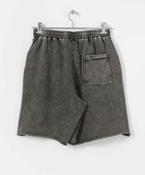 SENSE OF PLACE by URBAN RESEARCH(センスオブプレイスバイアーバンリサーチ)の「ケミカルカットオフショートパンツ(その他パンツ・メンズ・アイボリー/ブラック・MEDIUM/LARGE)」の4枚目の写真