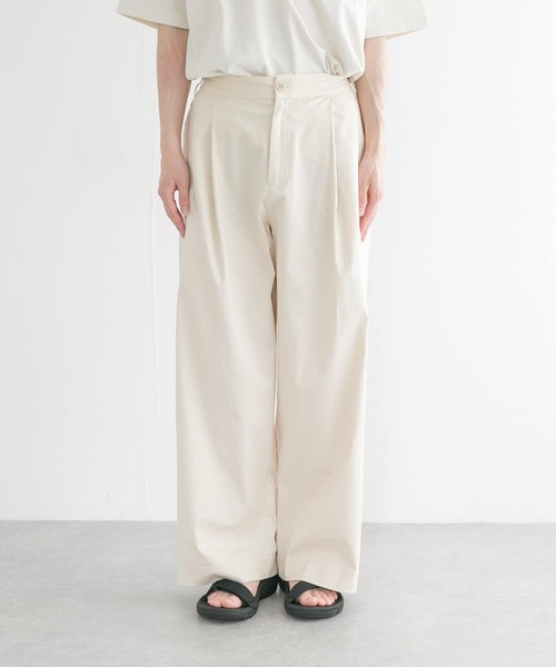 UR Lab.（アーバンリサーチラボ）の「UR Lab.　タックワイドパンツ（その他パンツ・メンズ・ブラック/オフホワイト/グレー・MEDIUM/LARGE）」の14枚目の写真