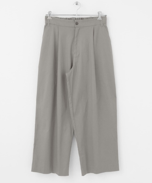 UR Lab.（アーバンリサーチラボ）の「UR Lab.　タックワイドパンツ（その他パンツ・メンズ・ブラック/オフホワイト/グレー・MEDIUM/LARGE）」の7枚目の写真