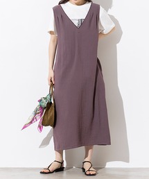 麻ライク 後ろクロス ジャンスカ