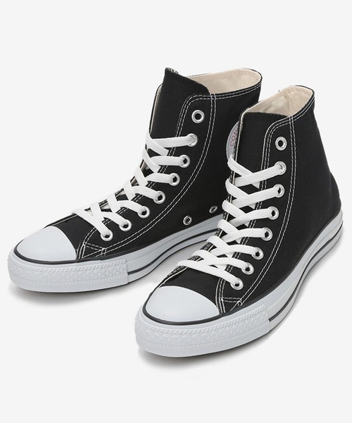 CONVERSE（コンバース）の「【CONVERSE】CANVAS ALL STAR HI キャンバス オールスター HI（スニーカー・レディース・チャコールグレー/ブラック/アイボリー/ブラック系その他/ホワイト/レッド/ネイビー・24.5cm/22.5cm/23.5cm/28.0cm/26.0cm/25.5cm/27.0cm/24.0cm/23.0cm/25.0cm/26.5cm/27.5cm/22.5㎝/22.0cm/29.0cm）」の3枚目の写真