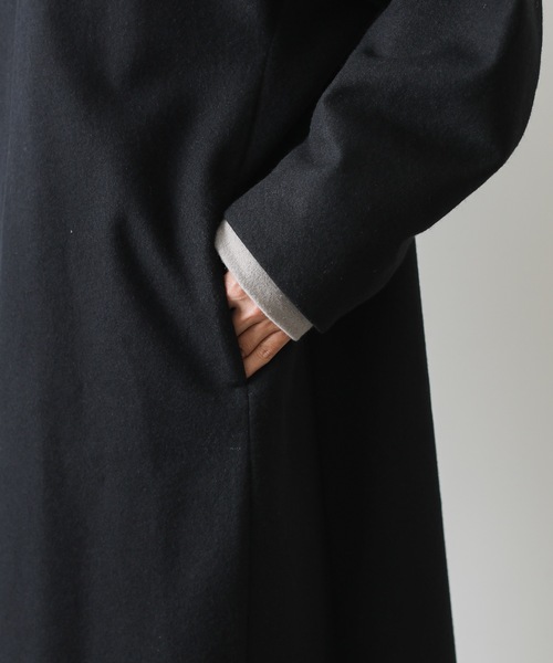 00s attachment zip up p coat Napoléon セール】CASHMERE BREND CLOTH 3LAYER ZIPUP HOODED COAT（モッズ