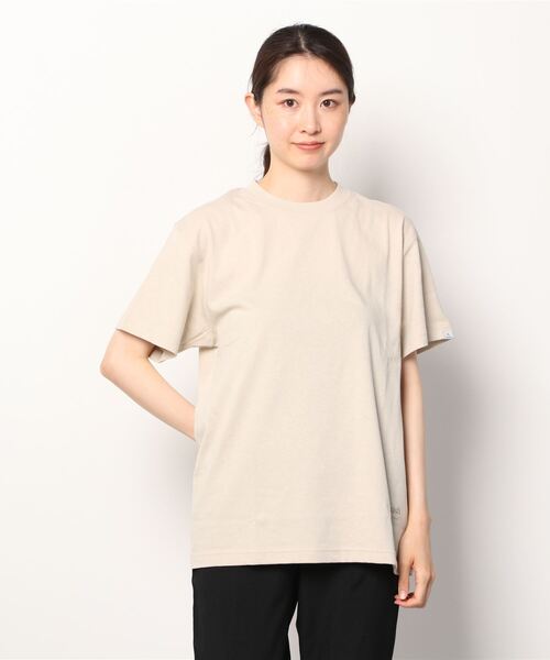 VANQUISH（ヴァンキッシュ）の「VANQUISH / ヴァンキッシュ ワンポイントロゴ 半袖Tシャツ（Tシャツ/カットソー・メンズ・サンドベージュ/ライトパープル/ブラック/ライトピンク/ホワイト・XL/M/L）」の4枚目の写真