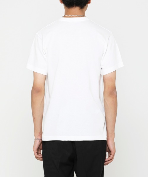 VANQUISH（ヴァンキッシュ）の「VANQUISH / ヴァンキッシュ ワンポイントロゴ 半袖Tシャツ（Tシャツ/カットソー・メンズ・サンドベージュ/ライトパープル/ブラック/ライトピンク/ホワイト・XL/M/L）」の18枚目の写真