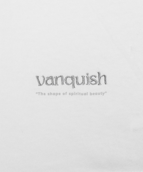 VANQUISH（ヴァンキッシュ）の「VANQUISH / ヴァンキッシュ ワンポイントロゴ 半袖Tシャツ（Tシャツ/カットソー・メンズ・サンドベージュ/ライトパープル/ブラック/ライトピンク/ホワイト・XL/M/L）」の12枚目の写真
