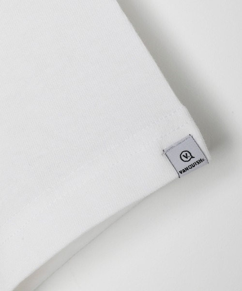 VANQUISH（ヴァンキッシュ）の「VANQUISH / ヴァンキッシュ ワンポイントロゴ 半袖Tシャツ（Tシャツ/カットソー・メンズ・サンドベージュ/ライトパープル/ブラック/ライトピンク/ホワイト・XL/M/L）」の16枚目の写真