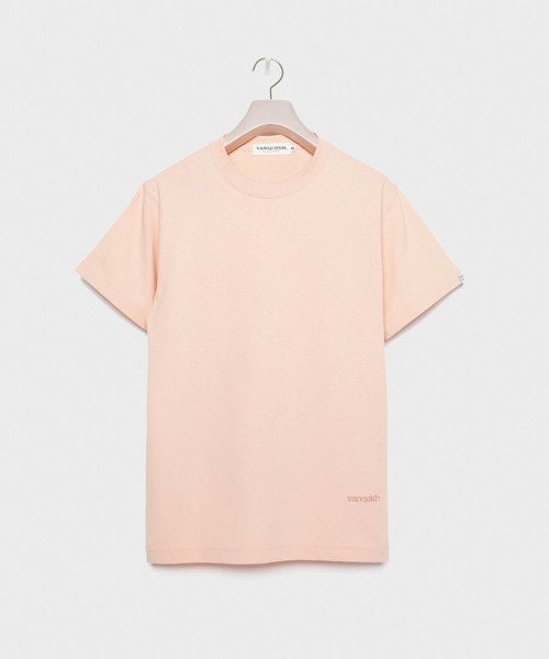 VANQUISH（ヴァンキッシュ）の「VANQUISH / ヴァンキッシュ ワンポイントロゴ 半袖Tシャツ（Tシャツ/カットソー・メンズ・サンドベージュ/ライトパープル/ブラック/ライトピンク/ホワイト・XL/M/L）」の11枚目の写真