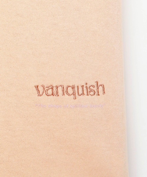 VANQUISH（ヴァンキッシュ）の「VANQUISH / ヴァンキッシュ ワンポイントロゴ 半袖Tシャツ（Tシャツ/カットソー・メンズ・サンドベージュ/ライトパープル/ブラック/ライトピンク/ホワイト・XL/M/L）」の17枚目の写真