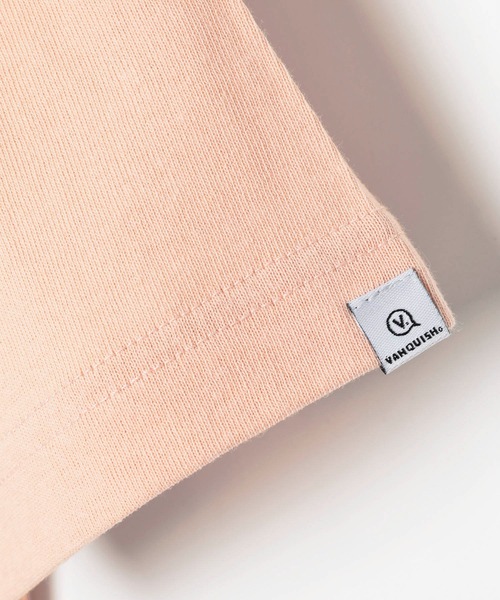 VANQUISH（ヴァンキッシュ）の「VANQUISH / ヴァンキッシュ ワンポイントロゴ 半袖Tシャツ（Tシャツ/カットソー・メンズ・サンドベージュ/ライトパープル/ブラック/ライトピンク/ホワイト・XL/M/L）」の15枚目の写真