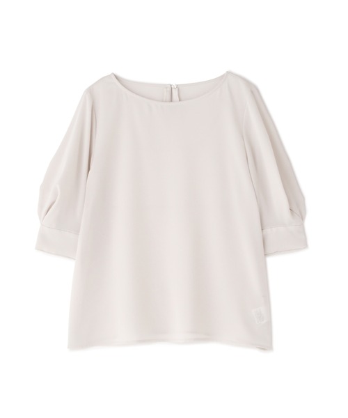 NATURAL BEAUTY BASIC（ナチュラルビューティーベーシック）の「[洗える]タックスリーブブラウス五分袖/0171110515（シャツ/ブラウス・レディース・グレー/ライトグリーン/ネイビー・SMALL/MEDIUM）」の15枚目の写真