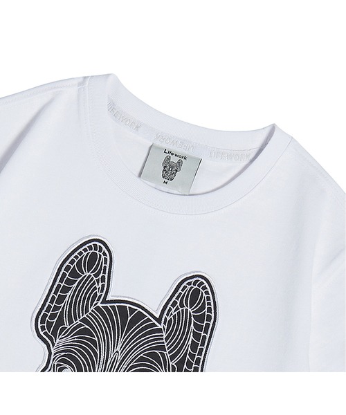 【LIFEWORK】★人気★ポイントラドックワッペンスウェットシャツ LIFEWORK】☆人気☆ポイントラドックワッペンスウェットシャツ