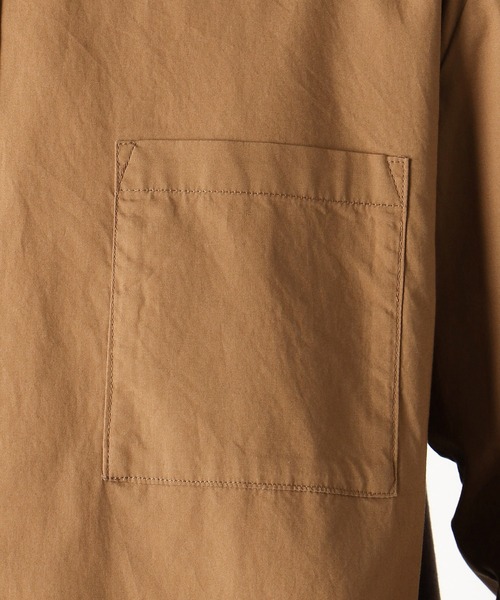 COMME　CA COMMUNE（コムサコミューン）の「バンドカラー　ロングシャツ（シャツ/ブラウス・メンズ・ネイビー/オリーブ/キャメル・MEDIUM/LARGE）」の14枚目の写真