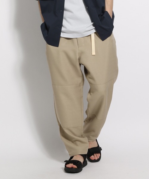 niko and...（ニコアンド）の「[抗菌防臭・速乾]PE裾アジャストEASYパンツ（その他パンツ・メンズ・ベージュ/ネイビー/カーキ/ピンク・MEDIUM/LARGE）」の9枚目の写真