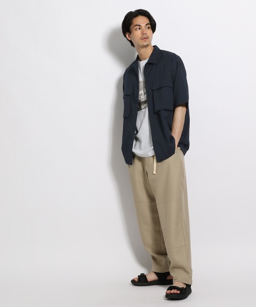 niko and...（ニコアンド）の「[抗菌防臭・速乾]PE裾アジャストEASYパンツ（その他パンツ・メンズ・ベージュ/ネイビー/カーキ/ピンク・MEDIUM/LARGE）」の13枚目の写真