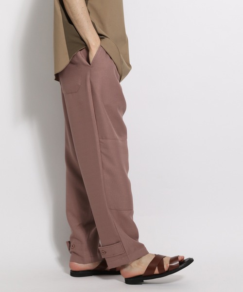 niko and...（ニコアンド）の「[抗菌防臭・速乾]PE裾アジャストEASYパンツ（その他パンツ・メンズ・ベージュ/ネイビー/カーキ/ピンク・MEDIUM/LARGE）」の12枚目の写真