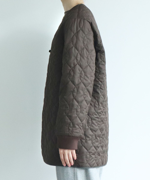 PAR ICI(パーリッシィ)の「ベルスプリット ライナー付きモッズコート (3WAY)(モッズコート・レディース・ダークオリーブ/グレー・FREE)」の8枚目の写真