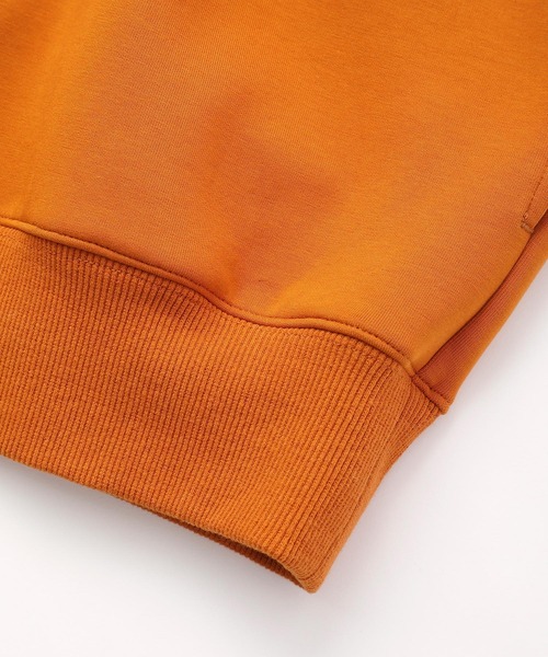 MILKFED.(ミルクフェド)の「ARCH LOGO BLOUSON(ブルゾン・レディース・チャコール/オレンジ・ONE SIZE)」の13枚目の写真