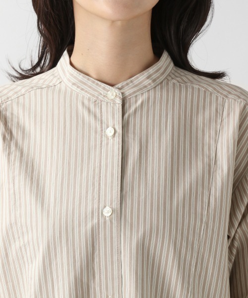 RAGEBLUE（レイジブルー）の「ストライプシャツワンピース/203136（シャツワンピース・レディース・ベージュ/ブルー・FREE）」の17枚目の写真