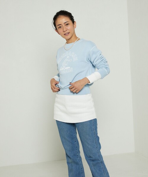 FREAK'S STORE（フリークスストア）の「Freada/フリーダ スウェットプルオーバー TIGERS（スウェット・レディース・グリーン/サックスブルー/グレー・ﾌﾘ-）」の19枚目の写真