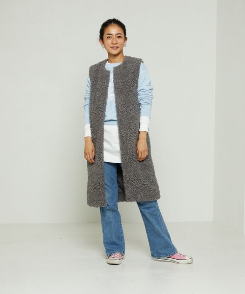 FREAK'S STORE（フリークスストア）の「Freada/フリーダ スウェットプルオーバー TIGERS（スウェット・レディース・グリーン/サックスブルー/グレー・ﾌﾘ-）」の22枚目の写真