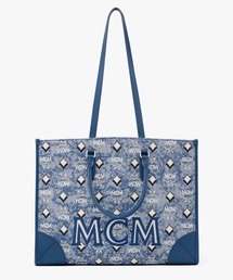 MCM | MCM/エムシーエム/トートバッグ - ヴィンテージ モノグラム ジャカード Large(トートバッグ)