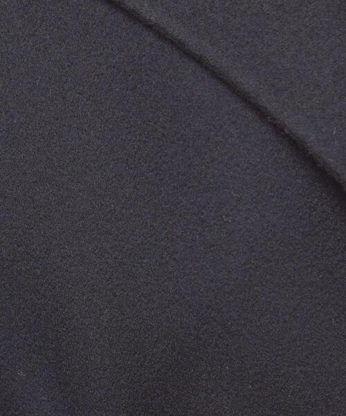 closet story（クローゼットストーリー）の「＜closet story（クローゼットストーリー）＞ミカエシ ノーカラー ガウンコート（ノーカラーコート・レディース・ライム/ネイビー/ライトグレー・FREE）」の7枚目の写真