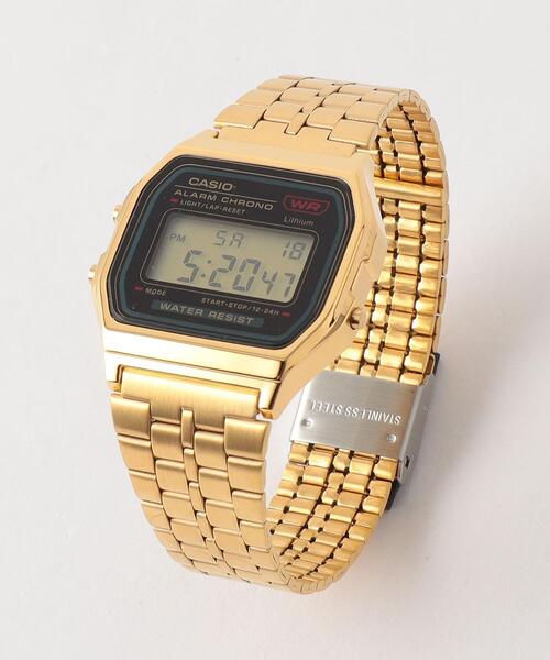 CASIO（カシオ）の「＜CASIO（カシオ）＞ A159WGEA-1JF/腕時計（デジタル腕時計・メンズ・ゴールド・FREE）」の2枚目の写真