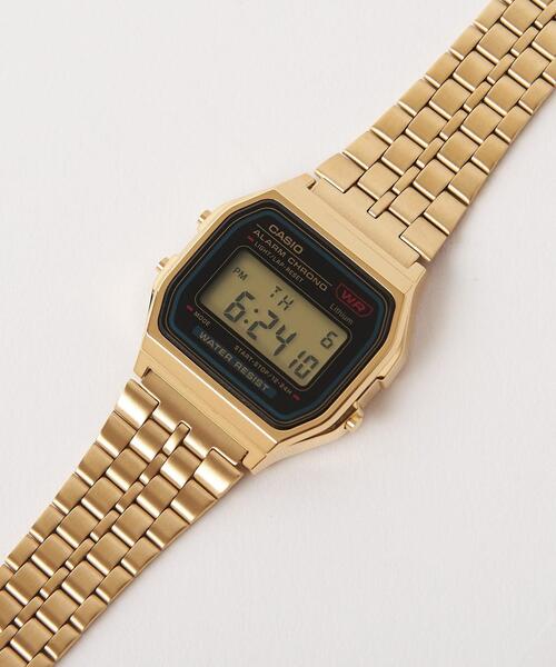 CASIO（カシオ）の「＜CASIO（カシオ）＞ A159WGEA-1JF/腕時計（デジタル腕時計・メンズ・ゴールド・FREE）」の4枚目の写真