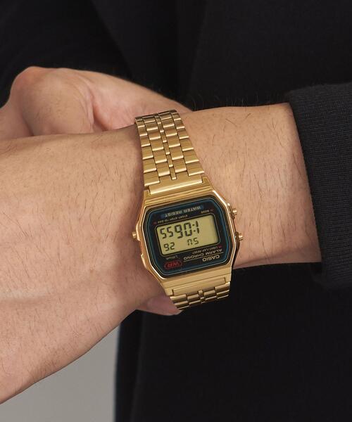 CASIO（カシオ）の「＜CASIO（カシオ）＞ A159WGEA-1JF/腕時計（デジタル腕時計・メンズ・ゴールド・FREE）」の7枚目の写真