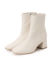 INDIVI | ストレッチフェイクレザーブーツ(ブーツ)