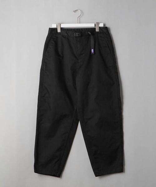 THE NORTH FACE PURPLE LABEL(ザ ノースフェイス パープルレーベル)の「<THE NORTH FACE PURPLE LABEL> WIDE TAPEREDPT TWILL/パンツ(その他パンツ・メンズ・ダークグレー/ブラック・30inch/32inch/34inch)」の1枚目の写真