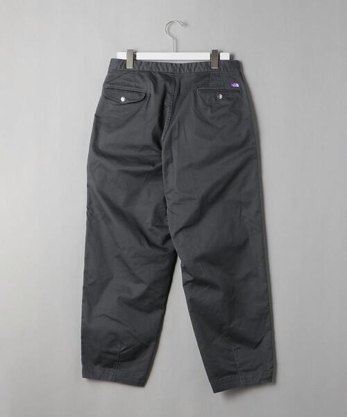 THE NORTH FACE PURPLE LABEL(ザ ノースフェイス パープルレーベル)の「<THE NORTH FACE PURPLE LABEL> WIDE TAPEREDPT TWILL/パンツ(その他パンツ・メンズ・ダークグレー/ブラック・30inch/32inch/34inch)」の3枚目の写真