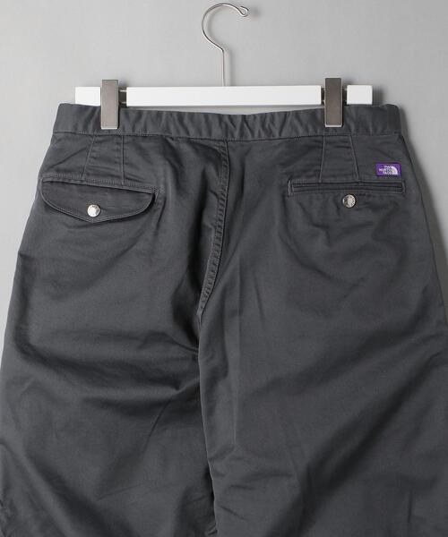 THE NORTH FACE PURPLE LABEL(ザ ノースフェイス パープルレーベル)の「<THE NORTH FACE PURPLE LABEL> WIDE TAPEREDPT TWILL/パンツ(その他パンツ・メンズ・ダークグレー/ブラック・30inch/32inch/34inch)」の6枚目の写真
