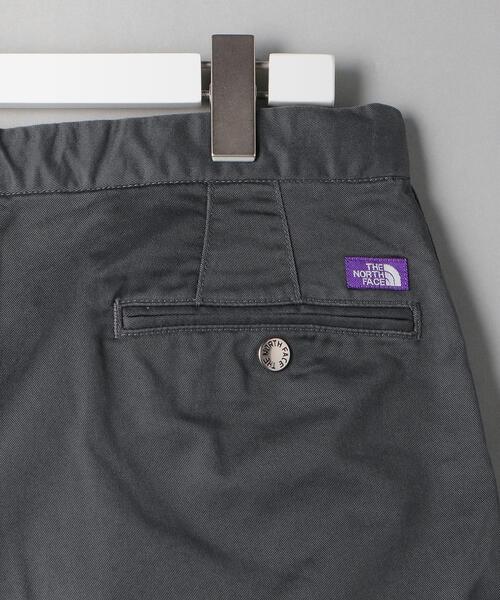 THE NORTH FACE PURPLE LABEL(ザ ノースフェイス パープルレーベル)の「<THE NORTH FACE PURPLE LABEL> WIDE TAPEREDPT TWILL/パンツ(その他パンツ・メンズ・ダークグレー/ブラック・30inch/32inch/34inch)」の13枚目の写真