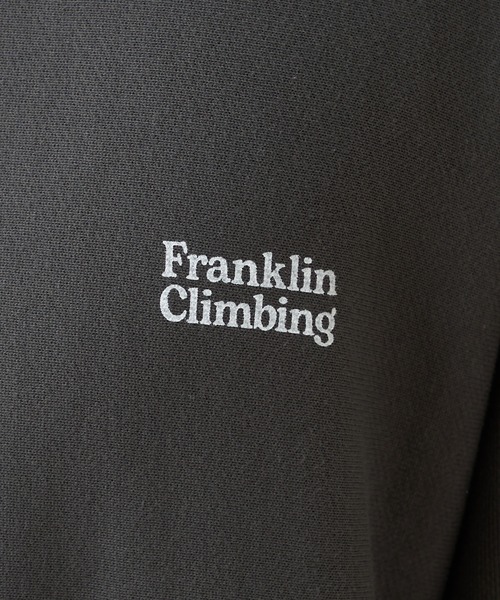 Franklin Climbing(フランクリンクライミング)の「【Franklin Climbing】ロゴスウェット(スウェット・メンズ・チャコールグレー/グレー/ピンク/ブルー/グリーン・S/M/L/XL/XS)」の17枚目の写真