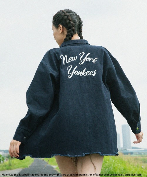 【MLB】ワークジャケット セール】【MLB】ワークジャケット（シャツ/ブラウス）｜BACK TO