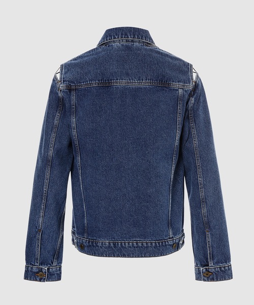 Y/Project(ワイプロジェクト)の「CLASSIC PEEP SHOW DENIM JACKET(デニムジャケット・メンズ・ネイビー系・S/XS)」の3枚目の写真
