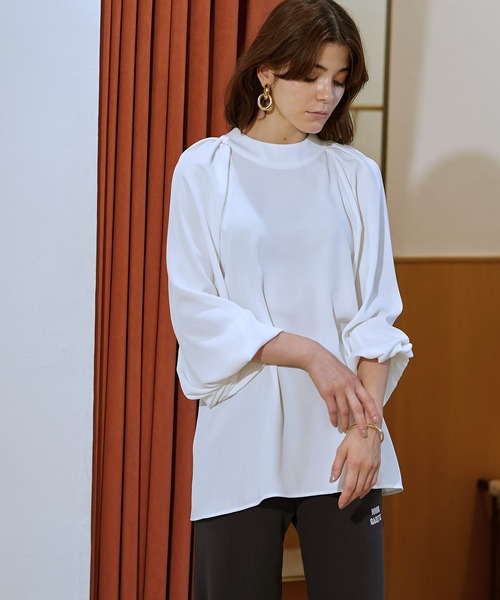 Whim Gazette（ウィムガゼット）の「バックリボンブラウス（シャツ  