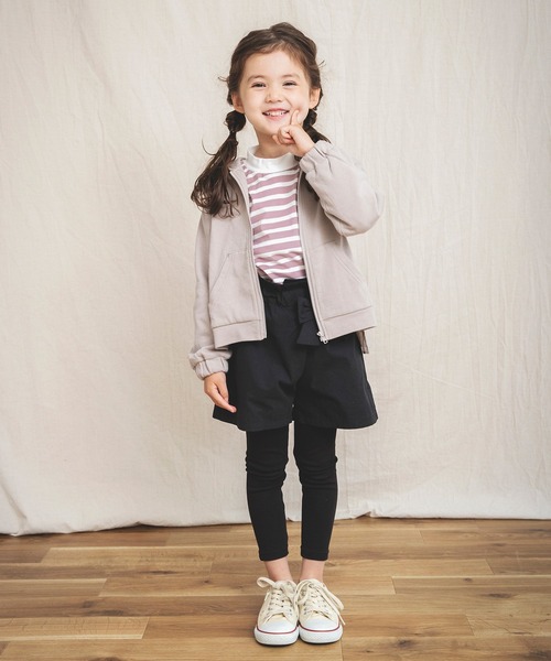 BRANSHES（ブランシェス）の「ウエストリボンショートパンツ（その他パンツ・キッズ・キャメル/ブラック・90cm/100cm/120cm/130cm/140cm/110cm/150cm）」の13枚目の写真