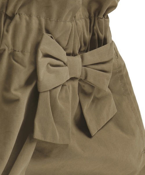 BRANSHES（ブランシェス）の「ウエストリボンショートパンツ（その他パンツ・キッズ・キャメル/ブラック・90cm/100cm/120cm/130cm/140cm/110cm/150cm）」の12枚目の写真