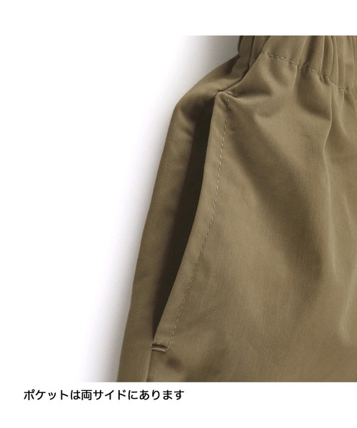 BRANSHES（ブランシェス）の「ウエストリボンショートパンツ（その他パンツ・キッズ・キャメル/ブラック・90cm/100cm/120cm/130cm/140cm/110cm/150cm）」の7枚目の写真