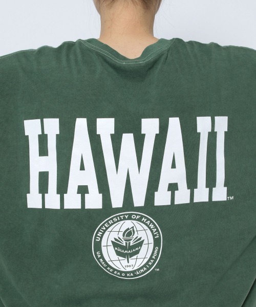 yuw(ユウ)の「HAWAII スウェット 952727(スウェット・レディース・グリーン・X-LARGE)」の14枚目の写真