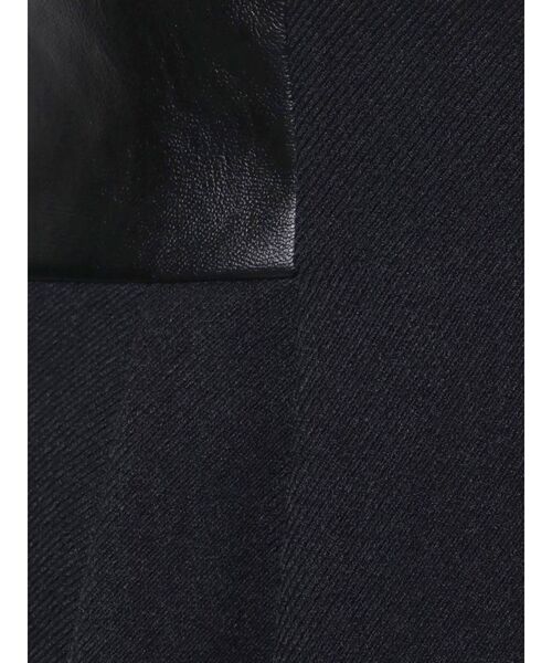 ELENDEEK（エレンディーク）の「フェイクレザーミックスＩラインスカート（スカート・レディース・ブラウン/ブラック/ラベンダー・02/01）」の13枚目の写真