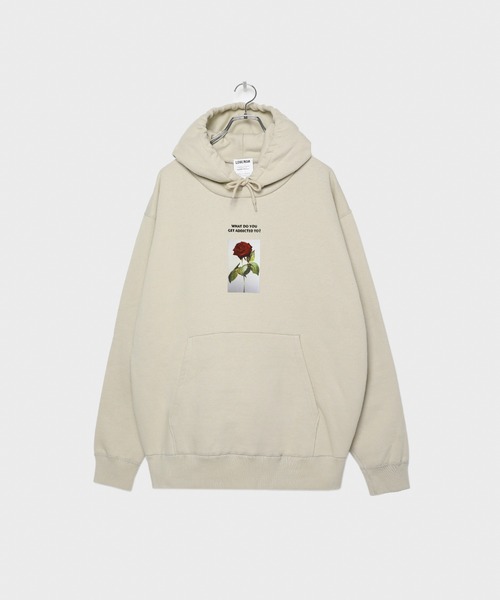 LEGENDA（レジェンダ）の「ADDICT Rose ‐ Hoodie　＊＊（パーカー・レディース・ベージュ/ブラック/ヘザーグレー・FREE）」の3枚目の写真