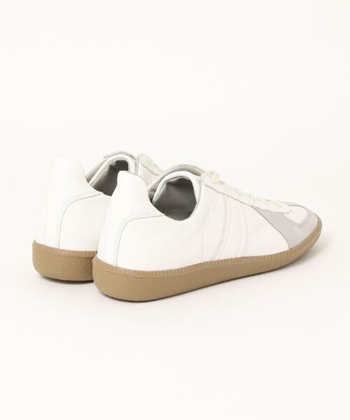 REPRODUCTION OF FOUND（リプロダクションオブファウンド）の「【REPRODUCTION OF FOUND】〈別注〉 GERMAN MILITARY TRAINER  WOMEN（スニーカー・レディース・ホワイト・39/38/36/37）」の3枚目の写真